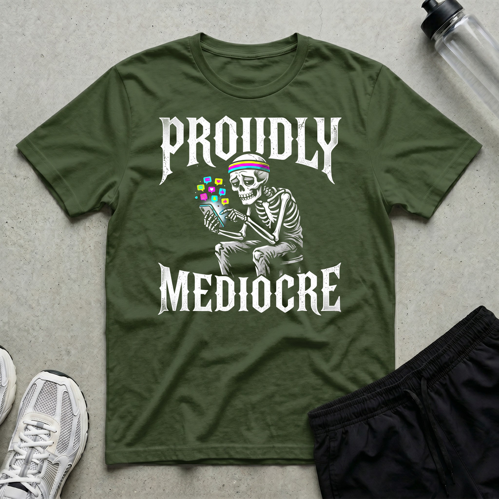 Proudly Mediocre Doomscroll T-Shirt