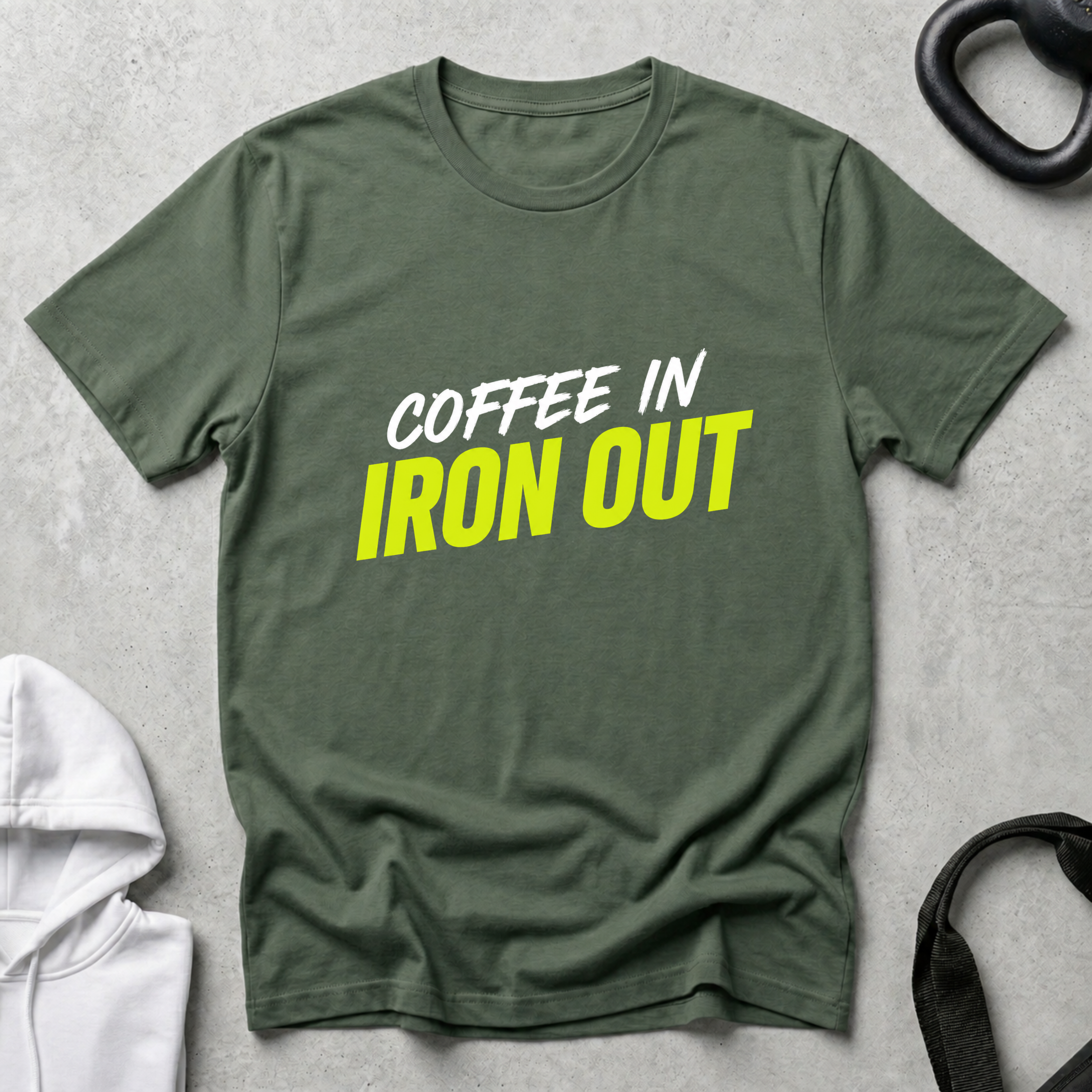 Coffee in Iron out