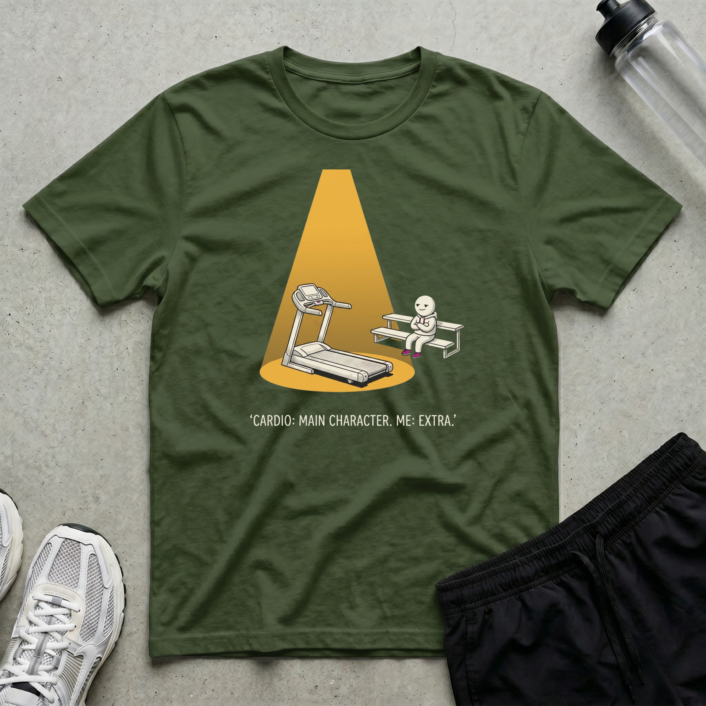 Cardio Main Character T-Shirt