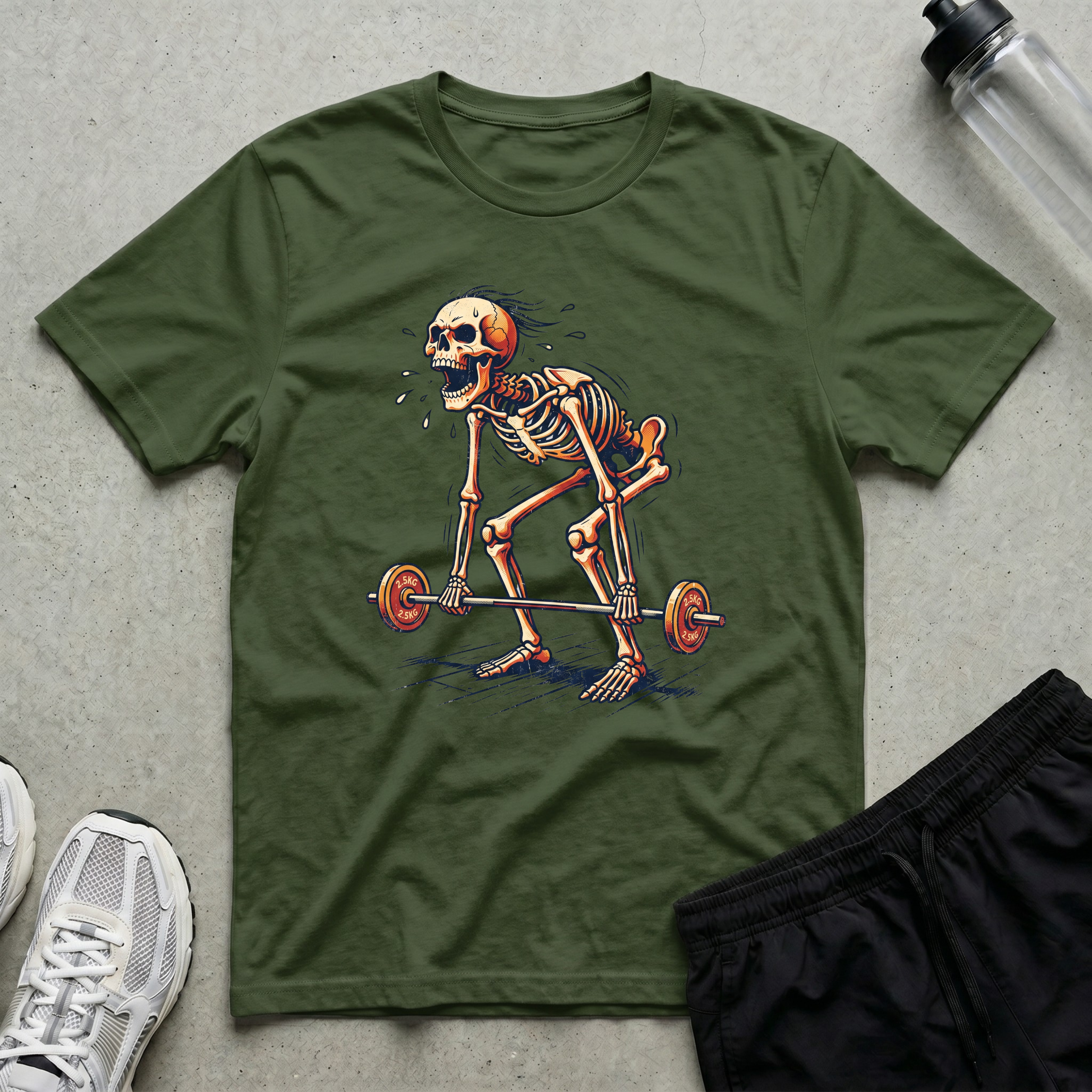 Deadlift Skeleton T-Shirt