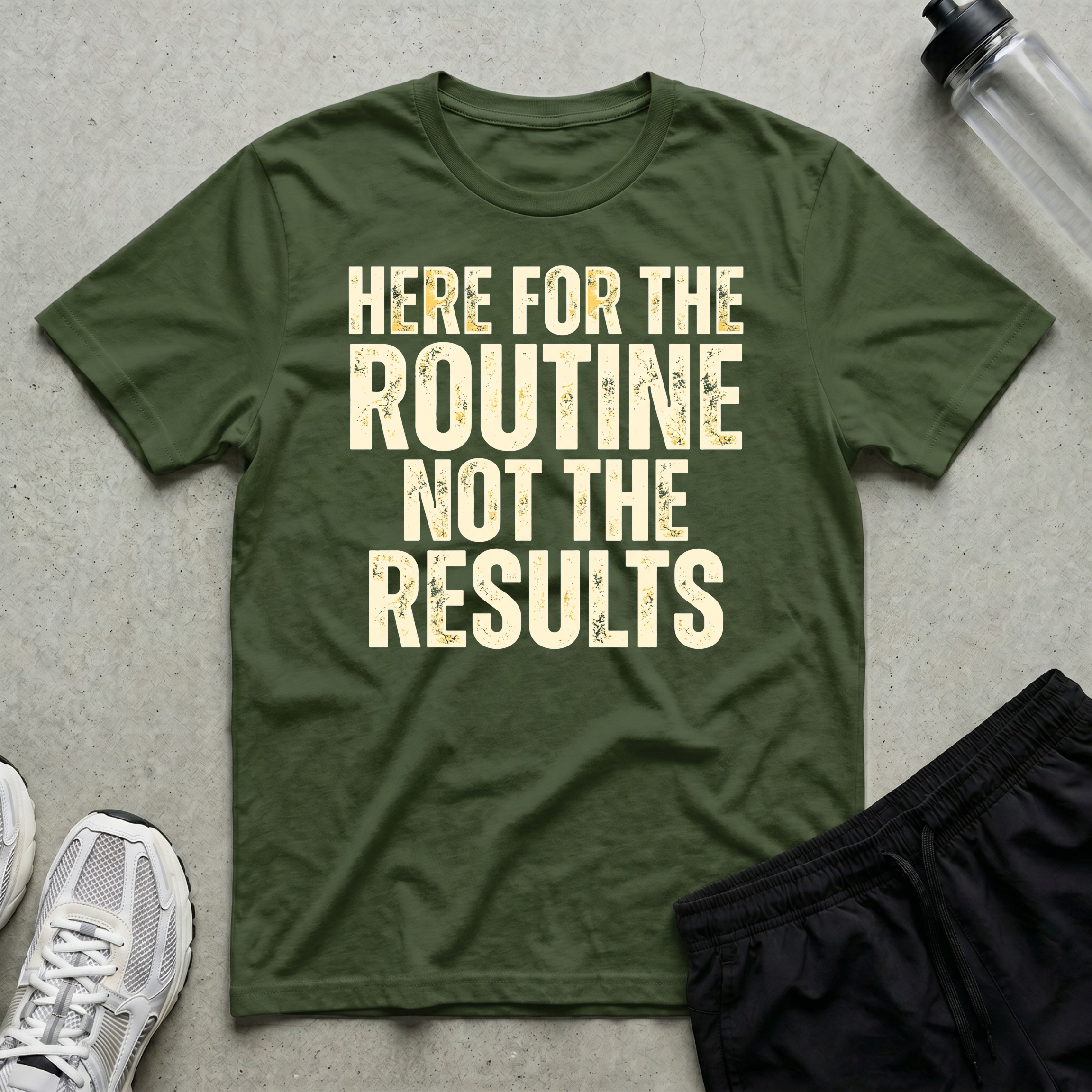 Routine Not Results T-Shirt