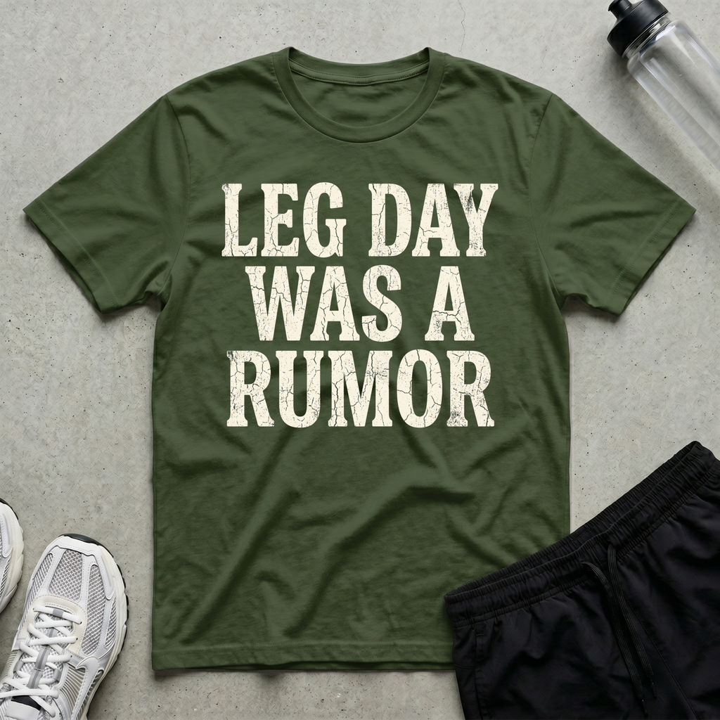 Leg Day Was A Rumor T-Shirt