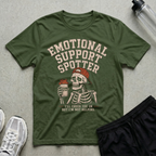 Emotional Support Spotter Rust T-Shirt