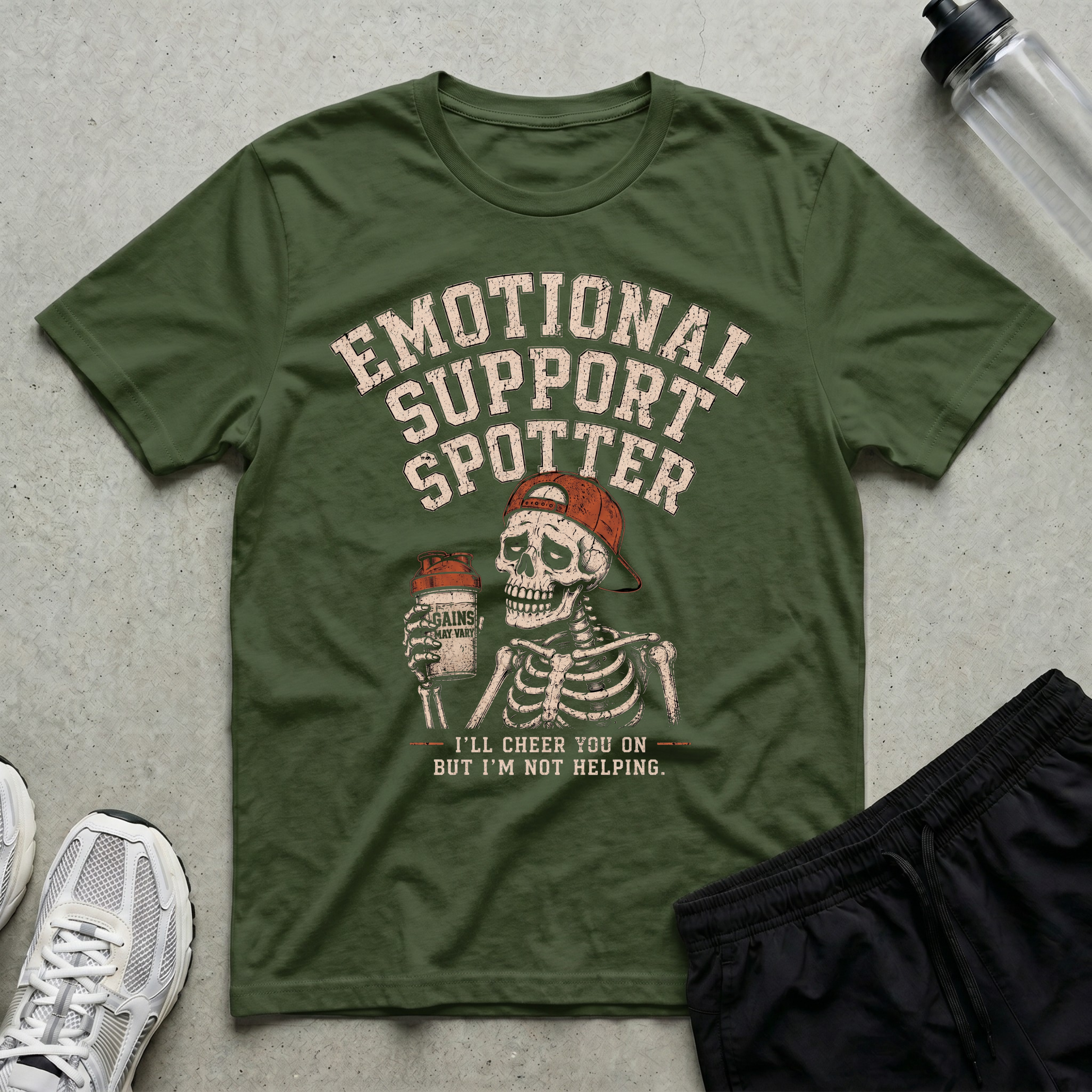 Emotional Support Spotter Rust T-Shirt