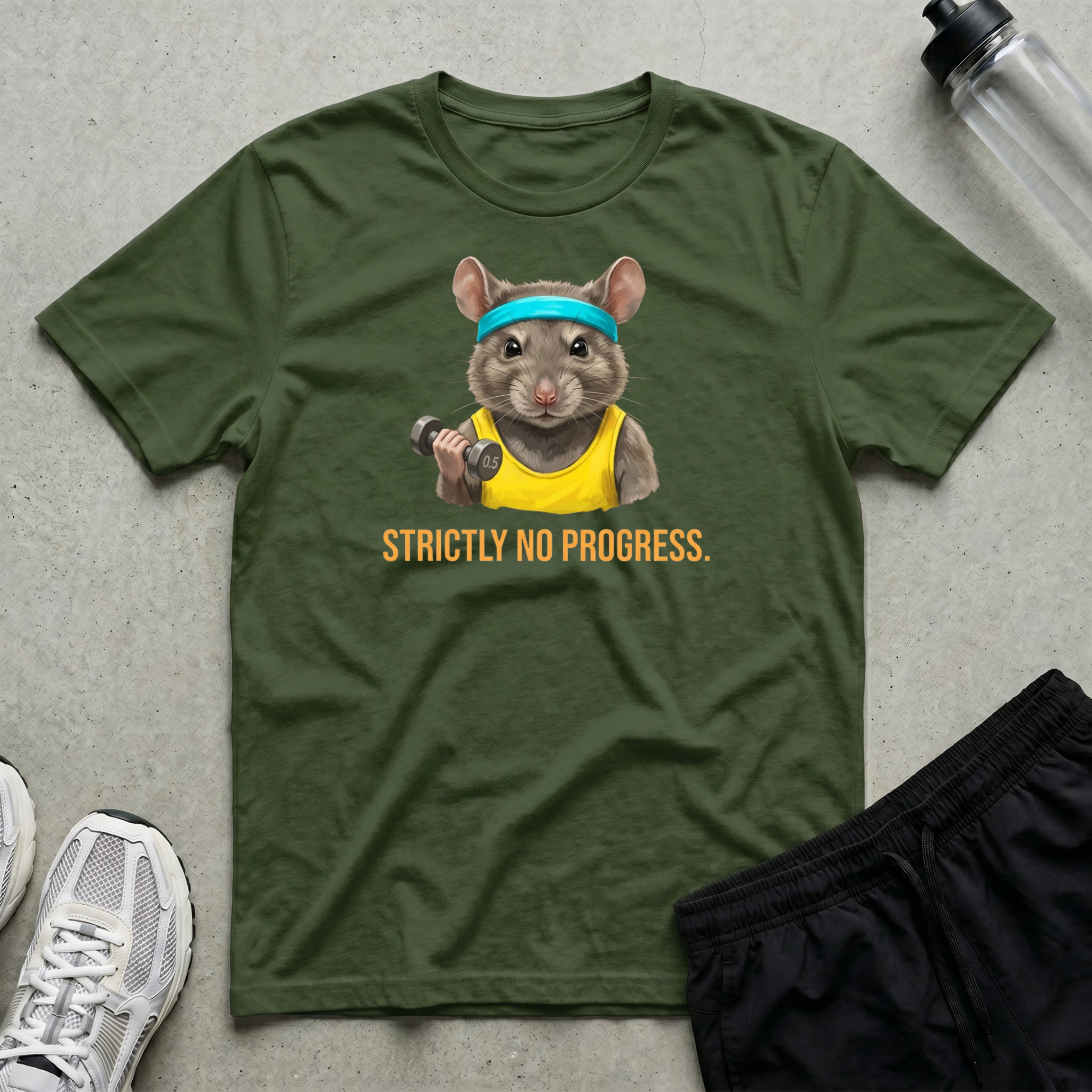 Recreational Gym Mouse T-Shirt