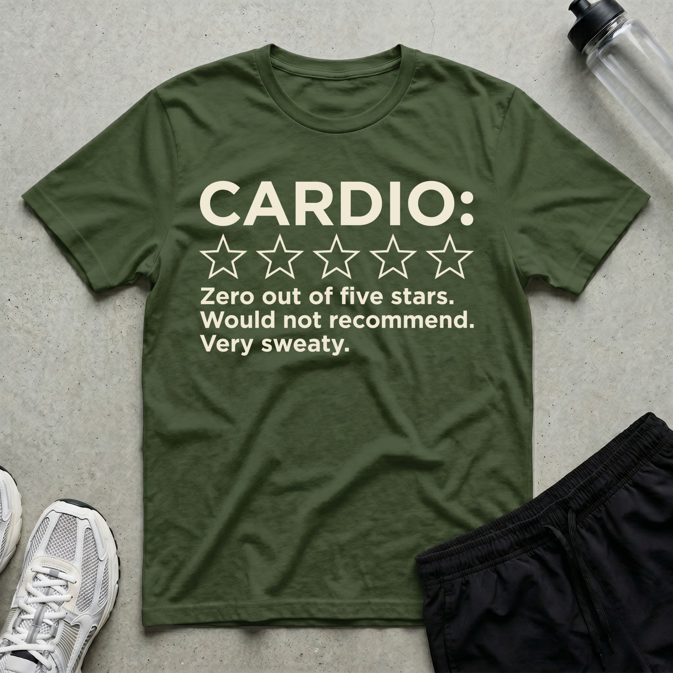Cardio Zero Stars T-Shirt