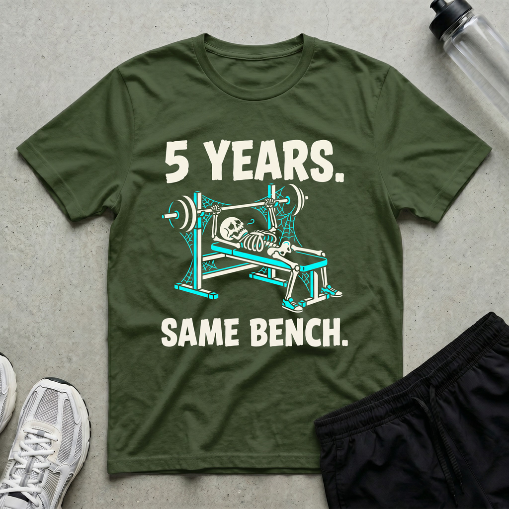 5 Years Same Bench T-Shirt