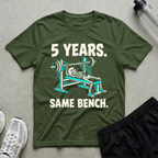 5 Years Same Bench T-Shirt