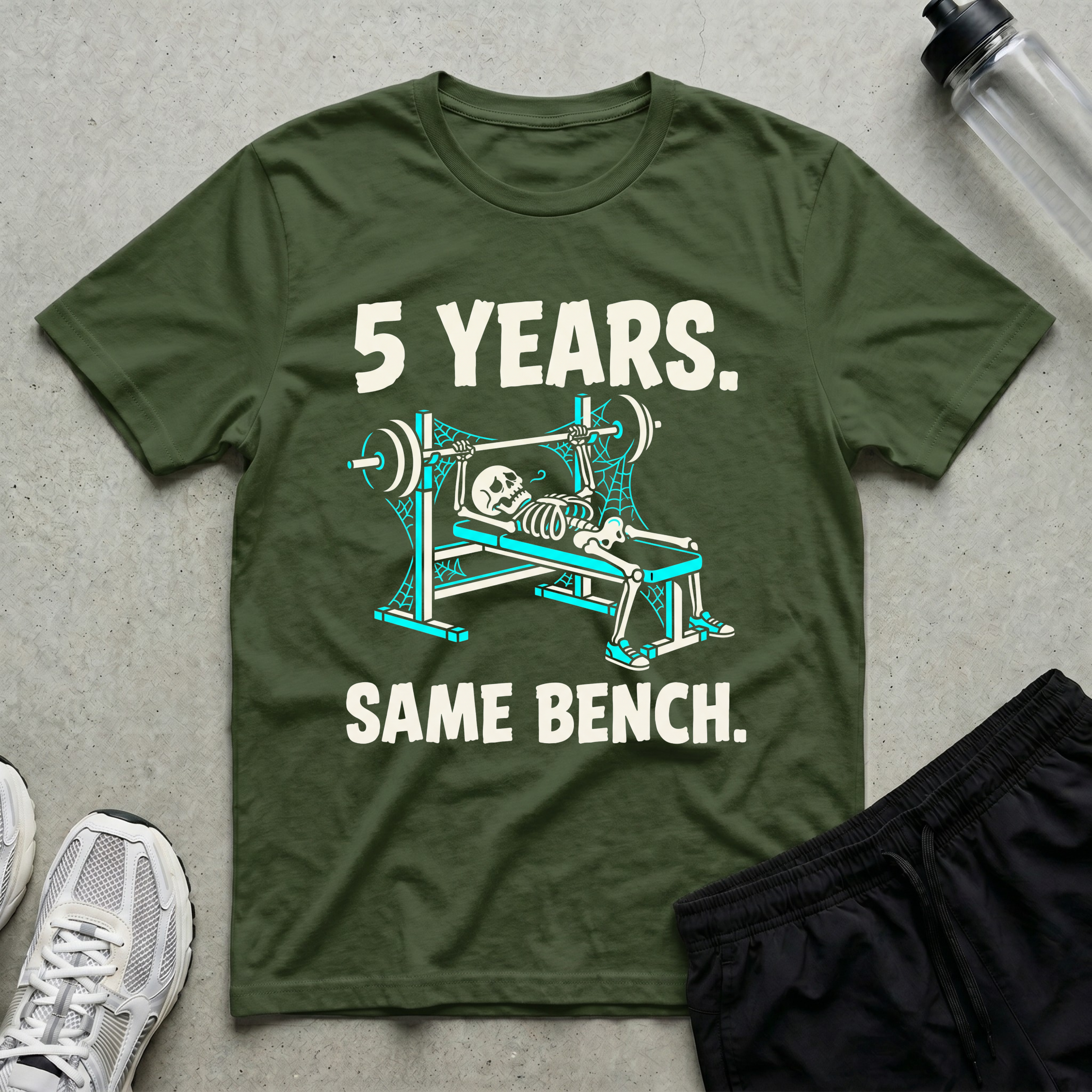 5 Years Same Bench T-Shirt