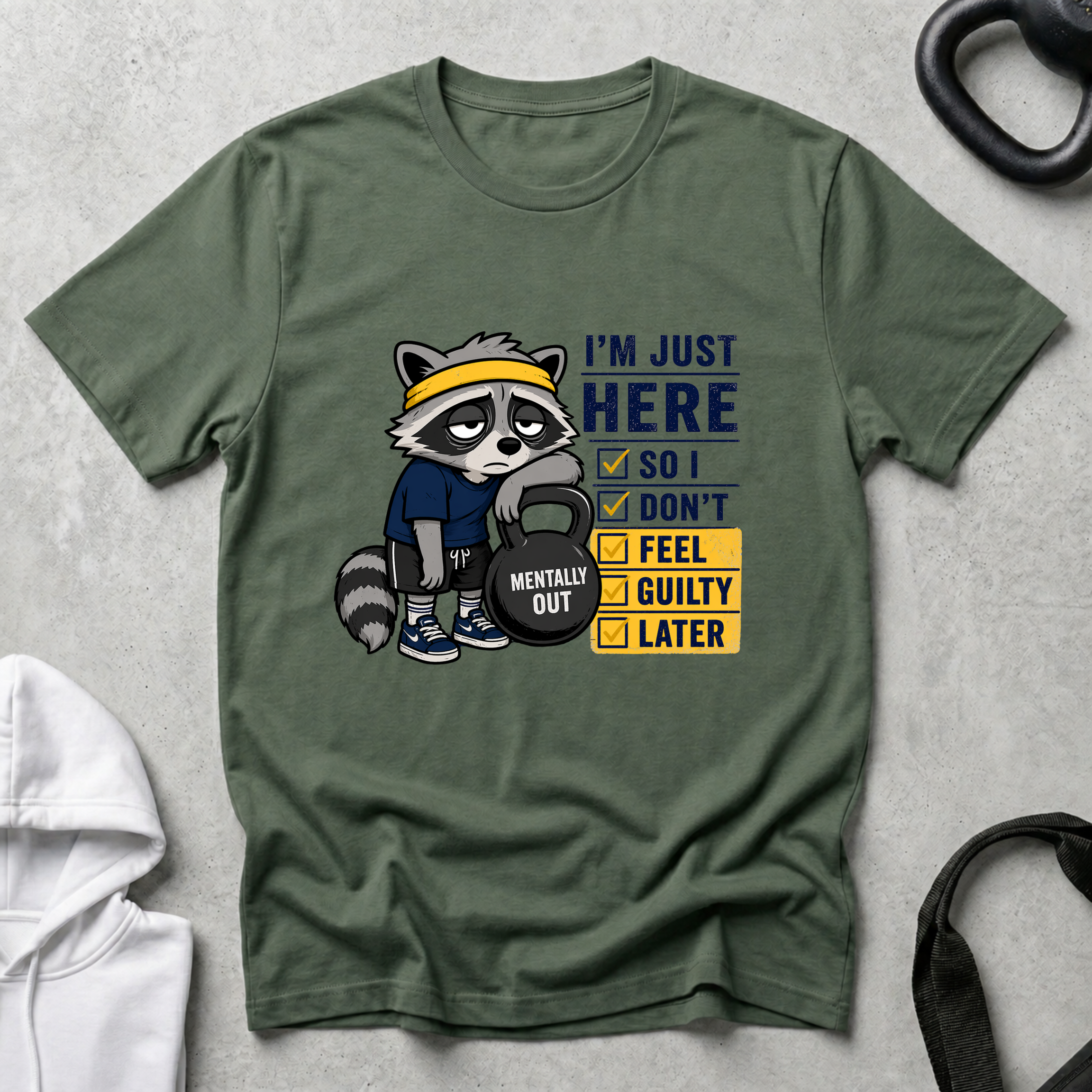 I m Just Here Raccoon