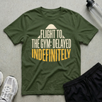 Flight Status Gym Delayed T-Shirt