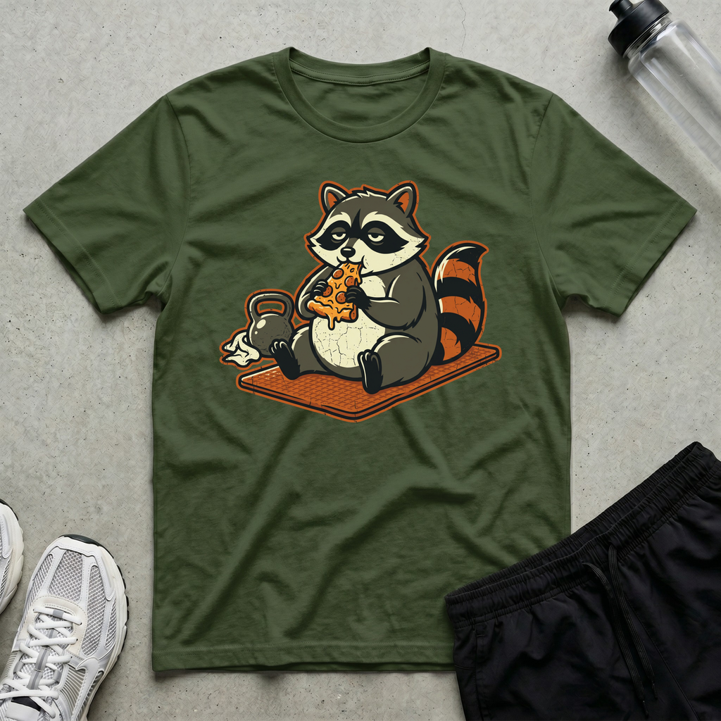 Raccoon Pizza T-Shirt