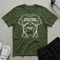 Under Pump Cover T-Shirt - Military Green