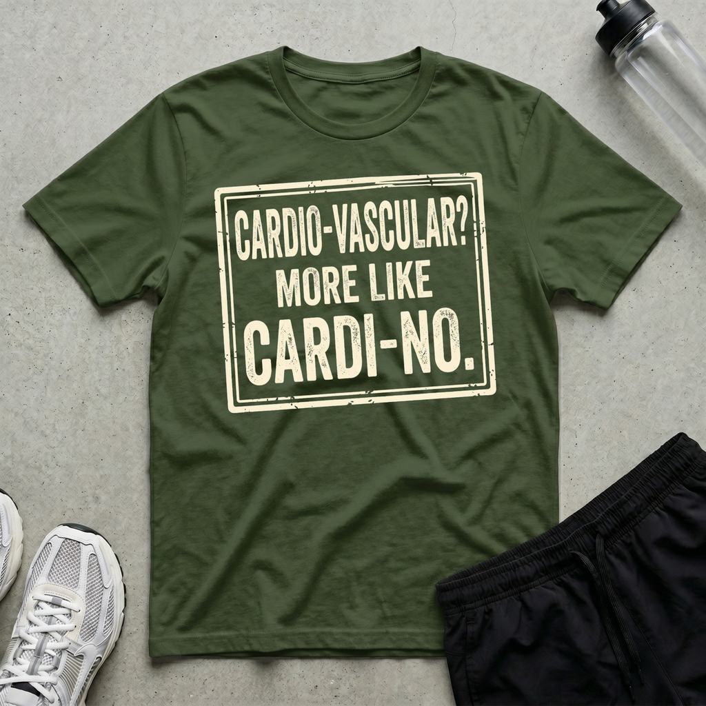 Cardio Cardi No T-Shirt