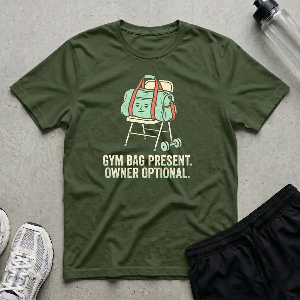 Gym Bag Owner Optional T-Shirt