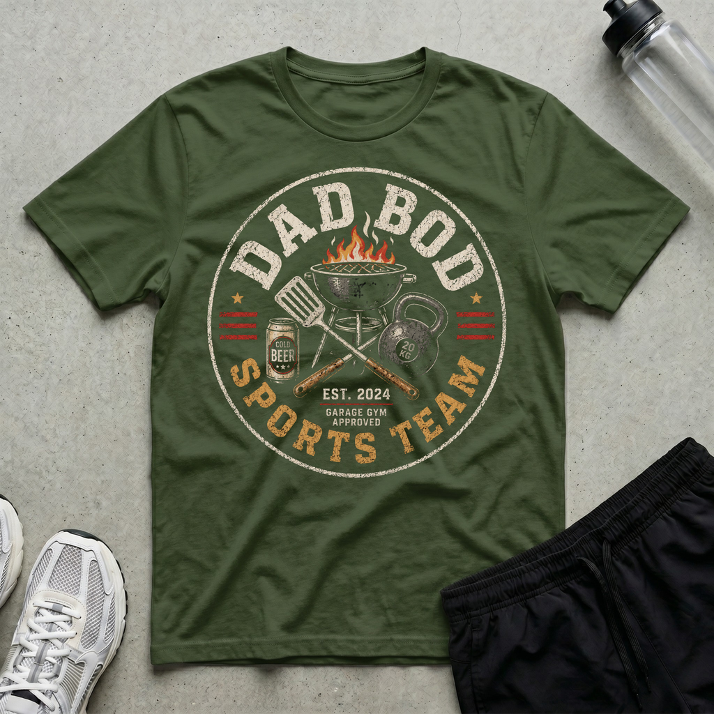 Dad Bod Sport Team T-Shirt