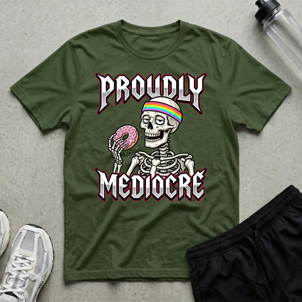 Proudly Mediocre Donut T-Shirt