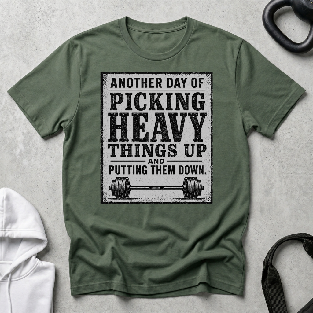 Another Day Of Picking Heavy Thing Up