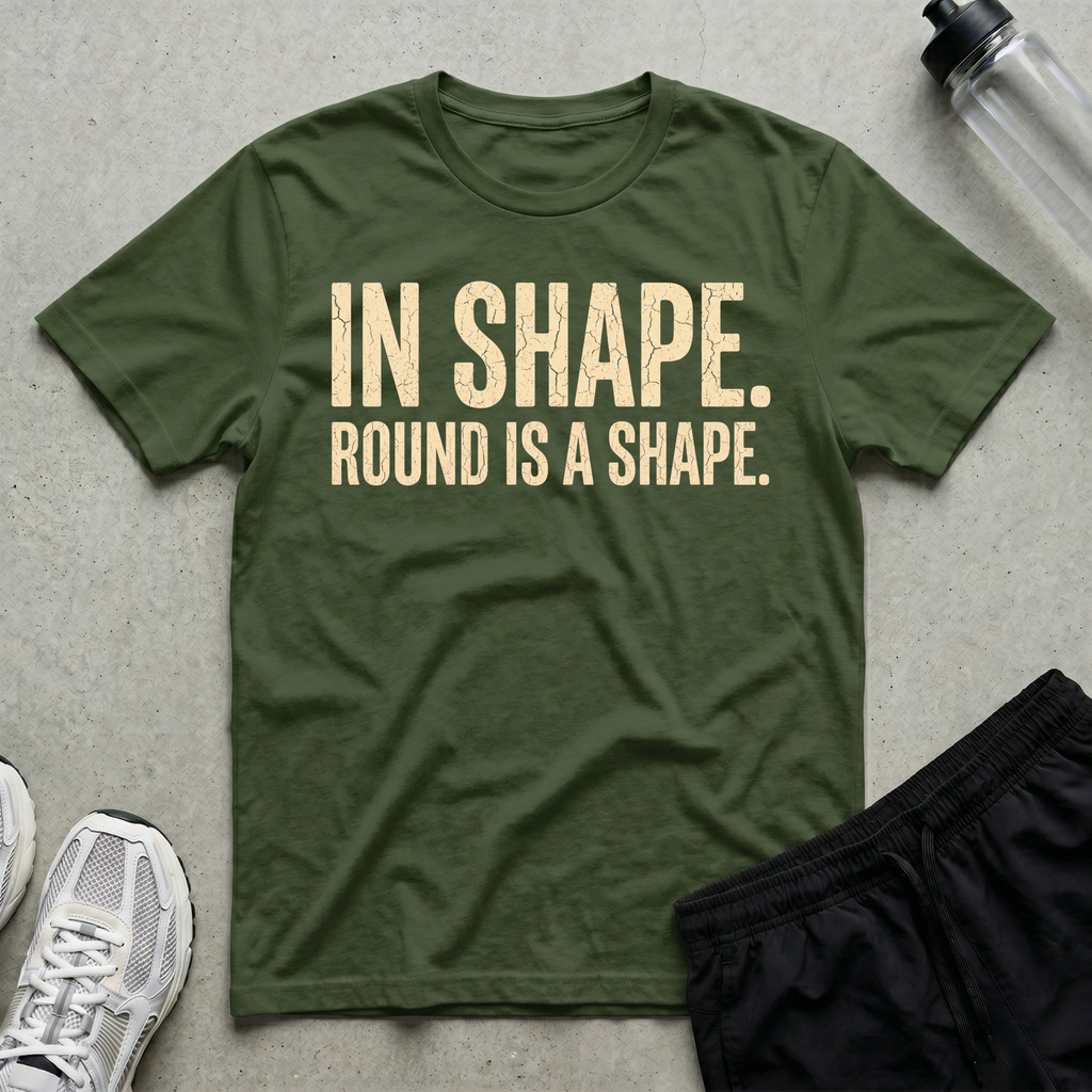 Round Is Shape T-Shirt