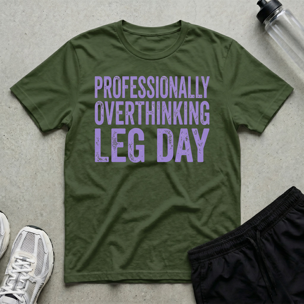Overthinking Leg Day T-Shirt