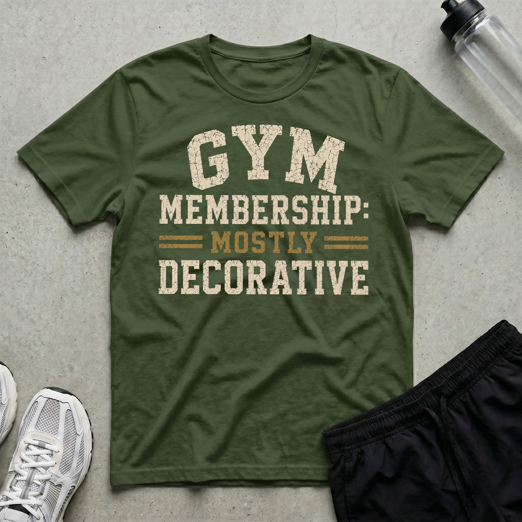 Gym Membership Decorative T-Shirt