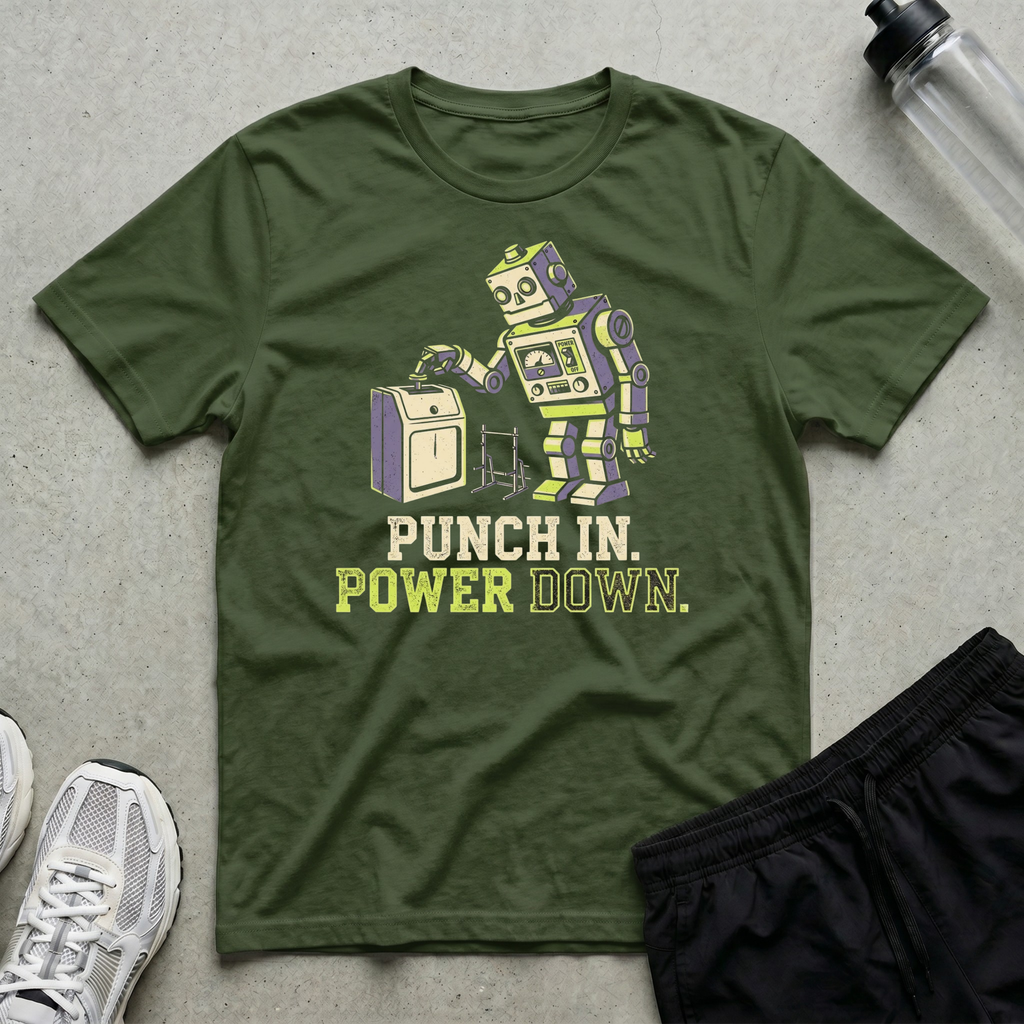 Punch In Power Down T-Shirt