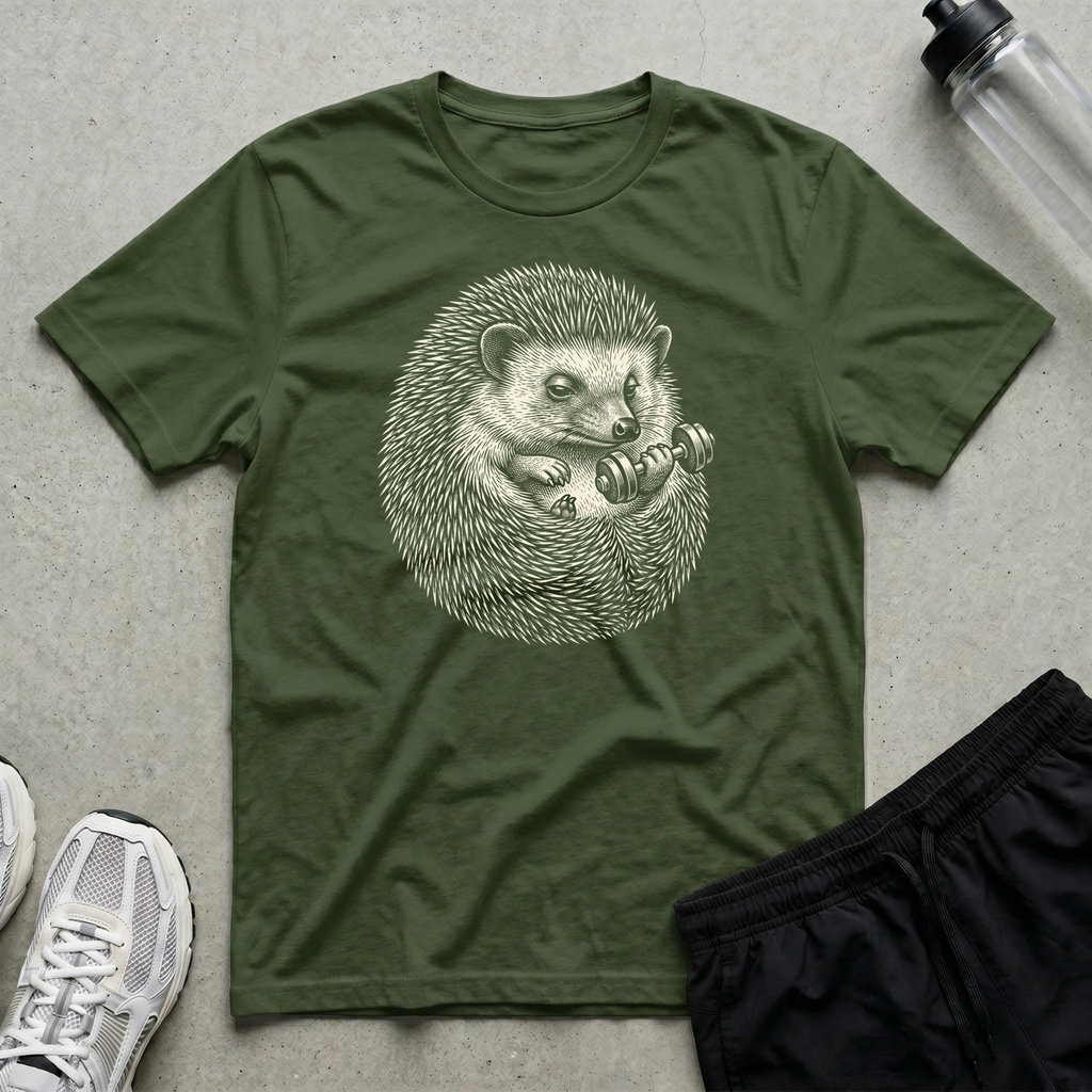 Hedgehog Mid Curl T-Shirt