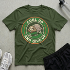 Curl Up And Give Up Sloth T-Shirt