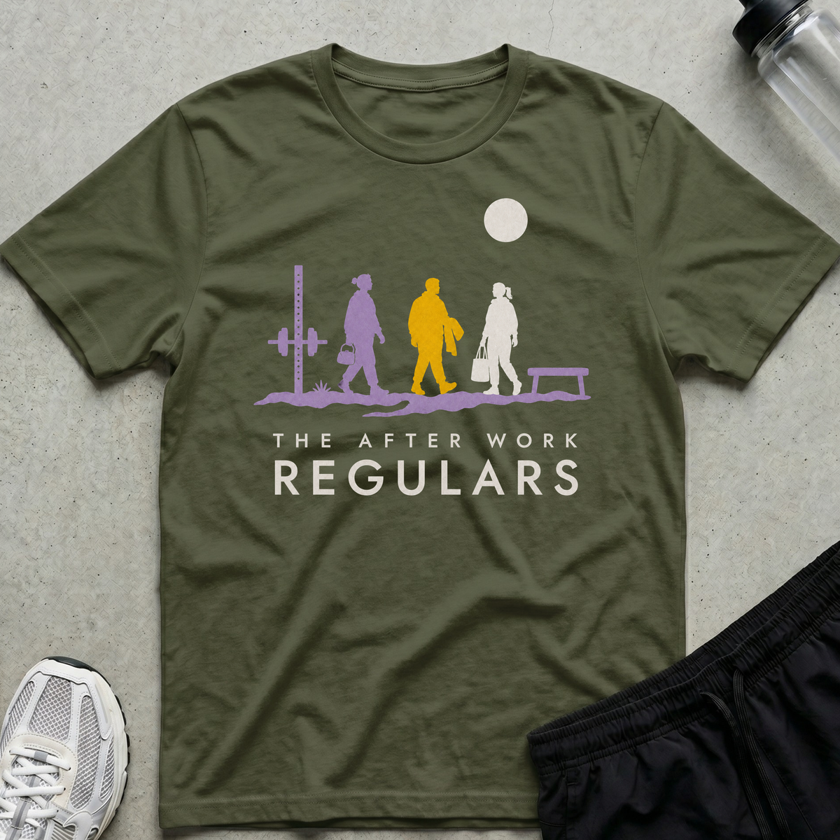After Work Regulars T-Shirt - Military Green