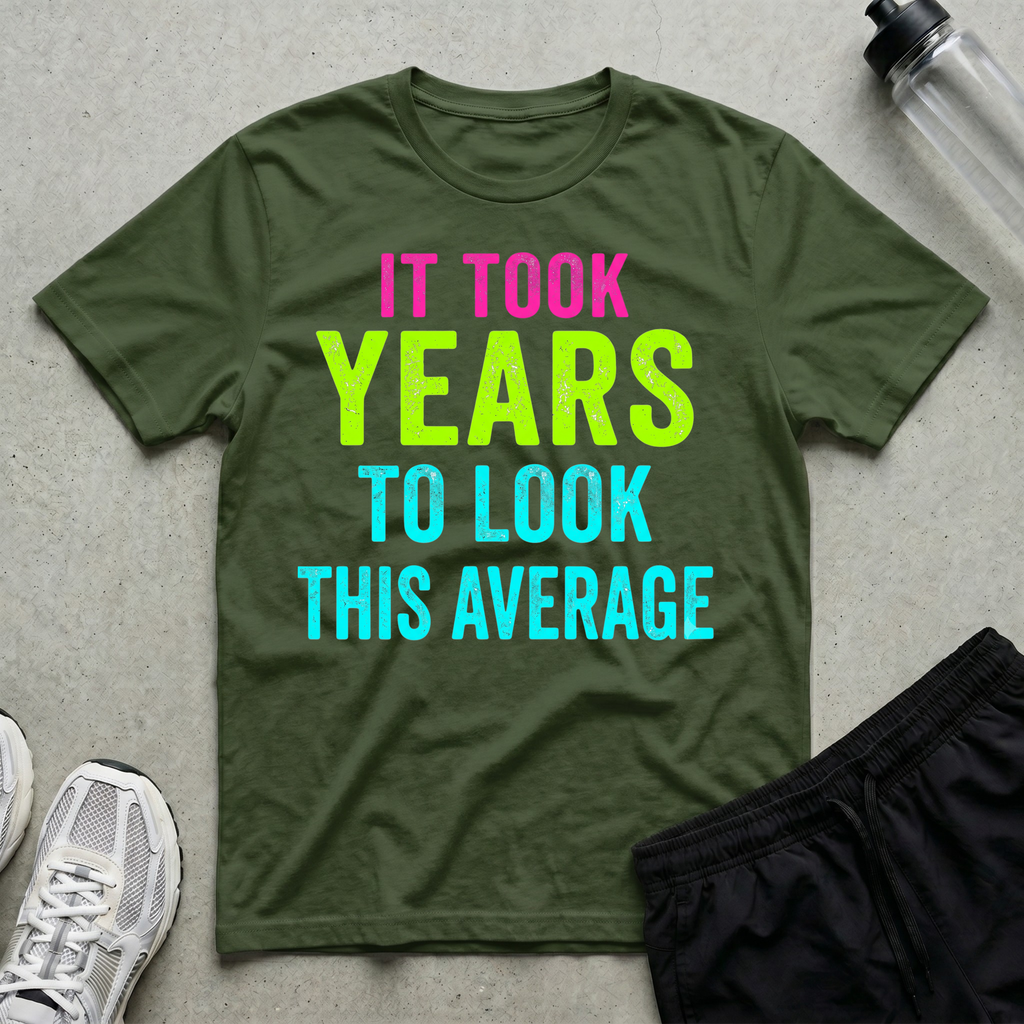 It Took Years Neon T-Shirt