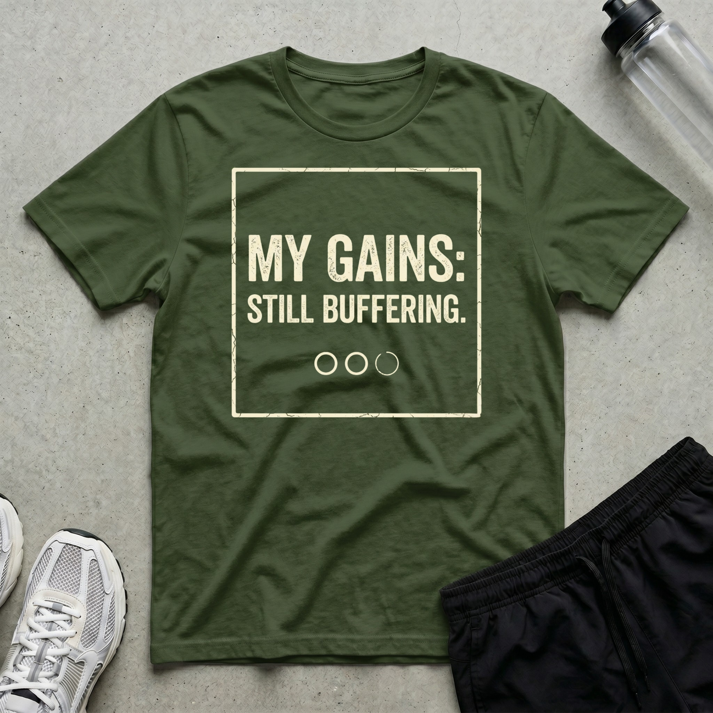 Cardio Gains Stalled T-Shirt