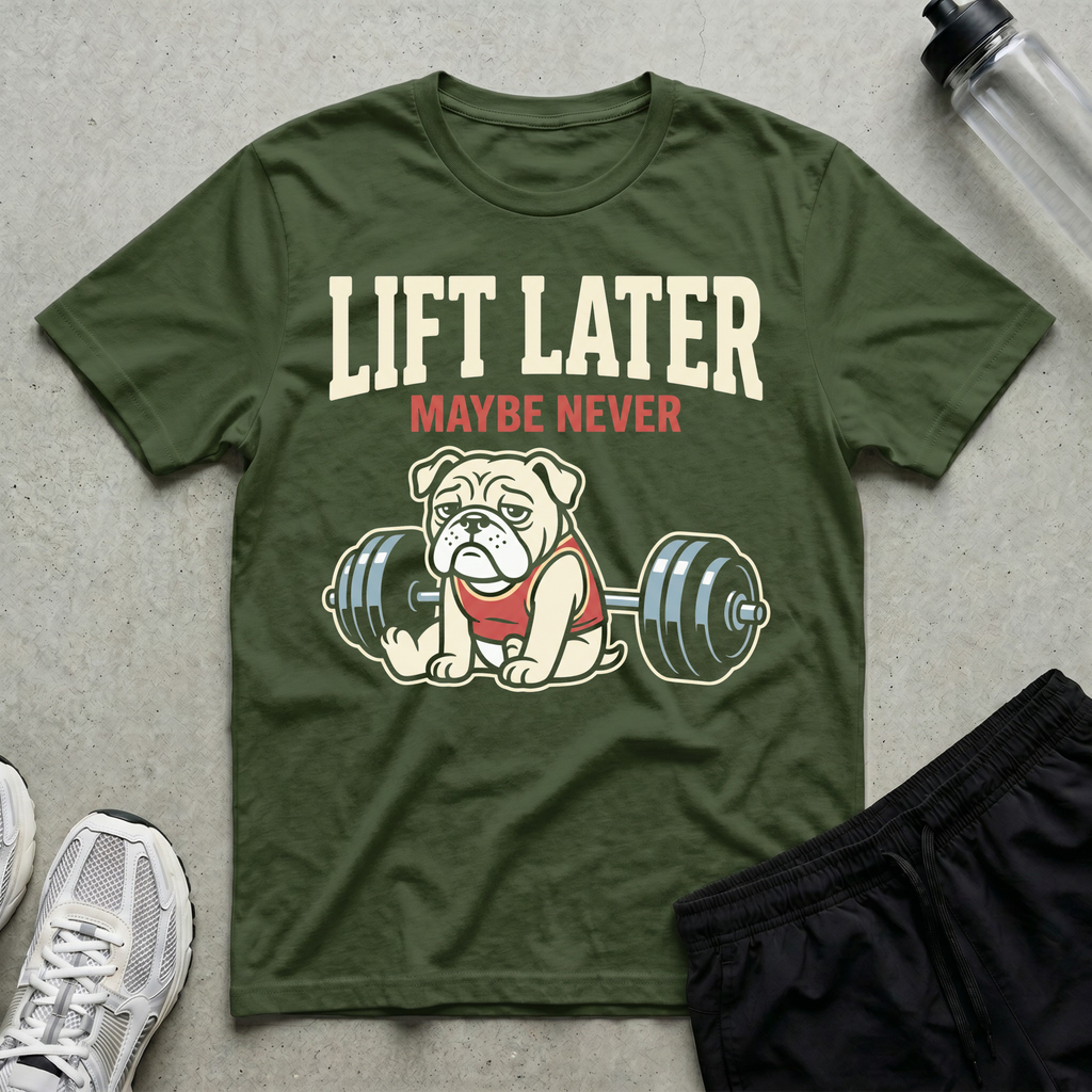 Lift Later T-Shirt