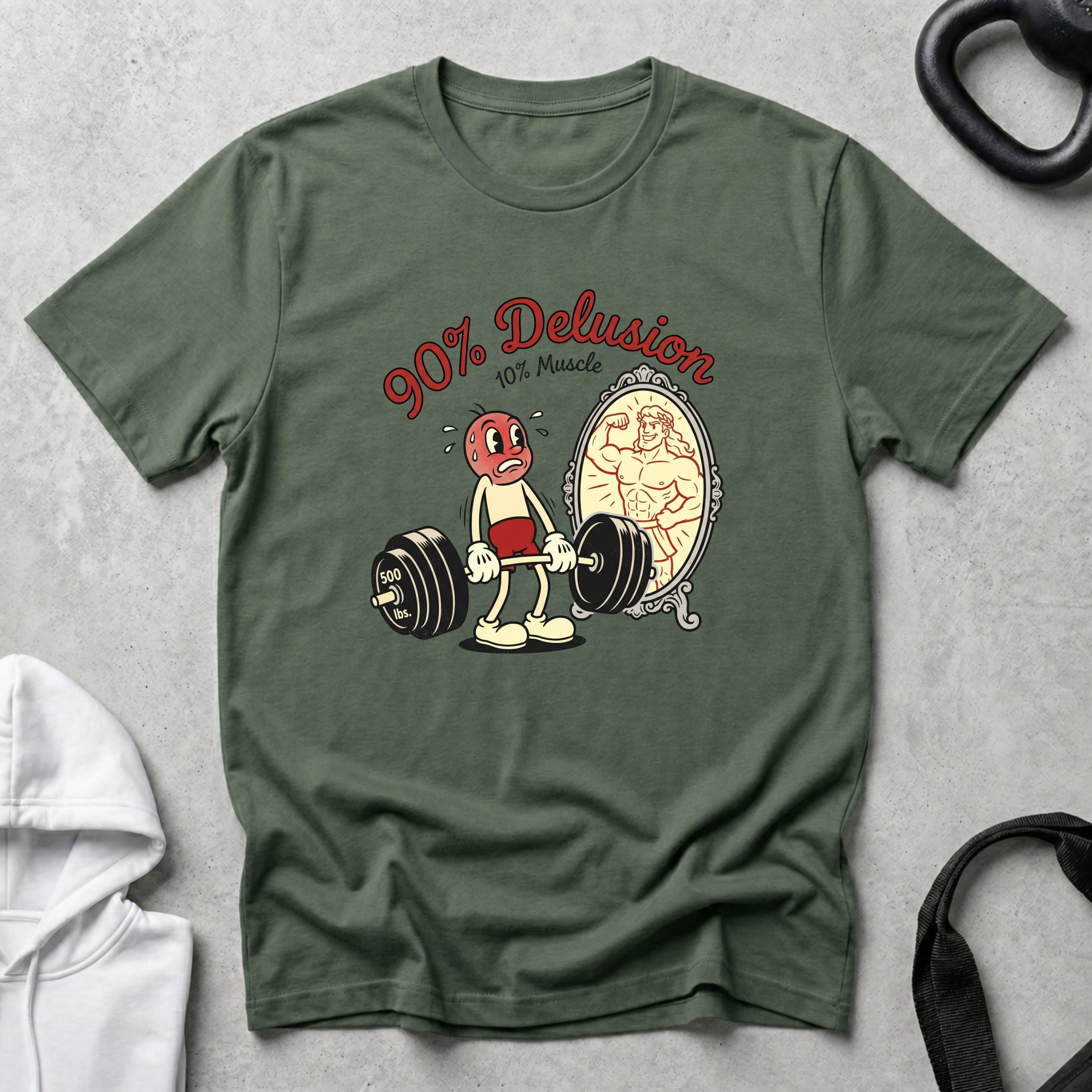 90% delusion T‑Shirt
