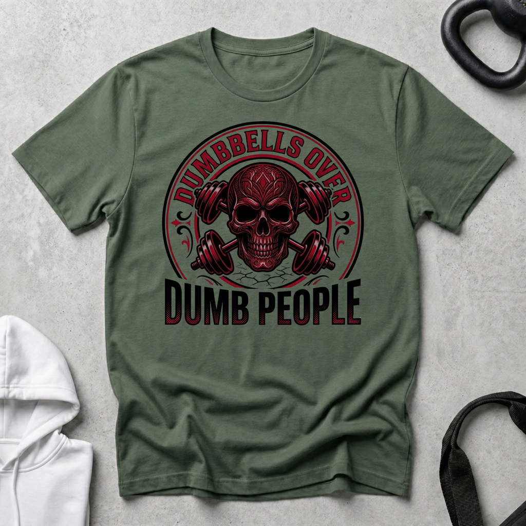 Dumbell Over Skull