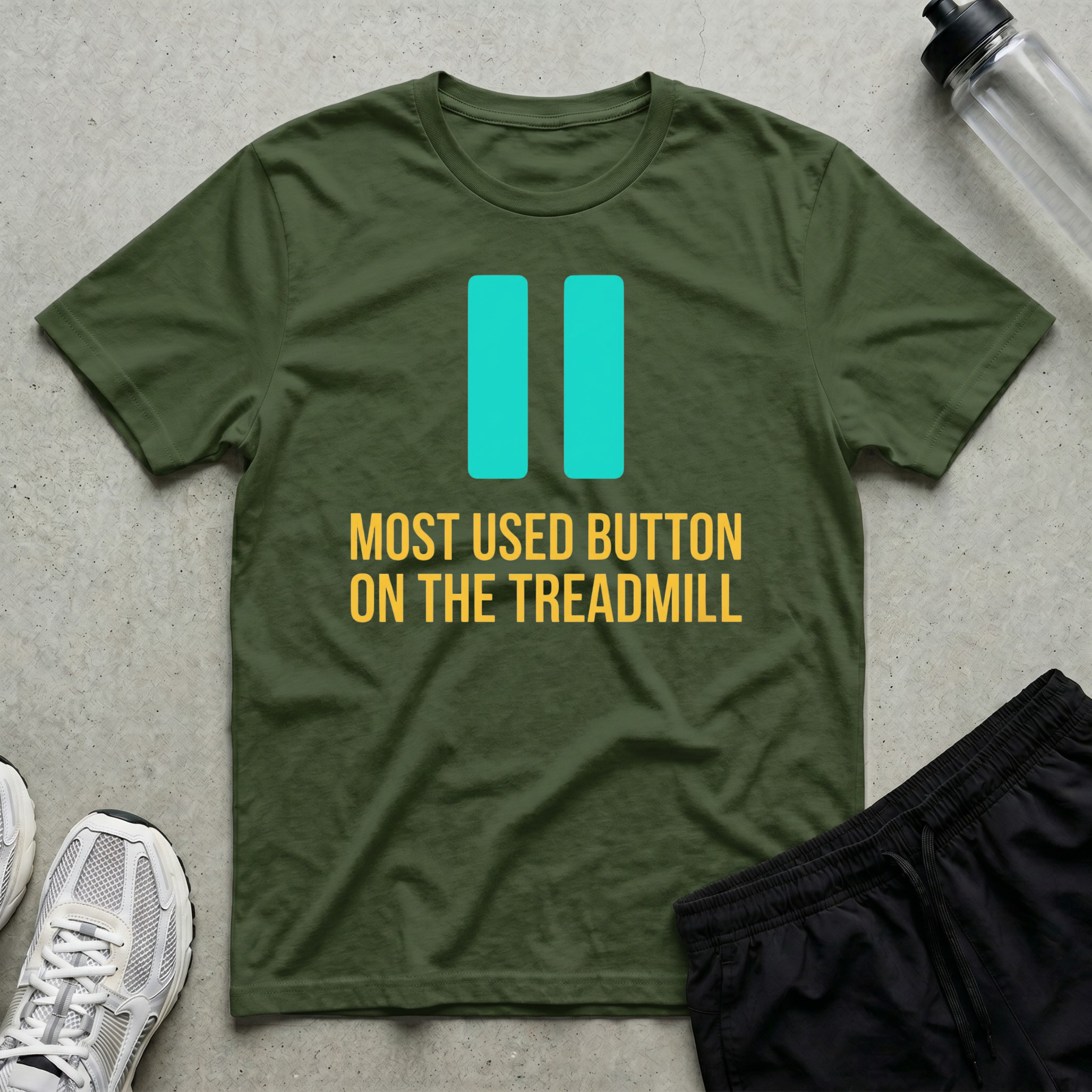 Most Used Button T-Shirt