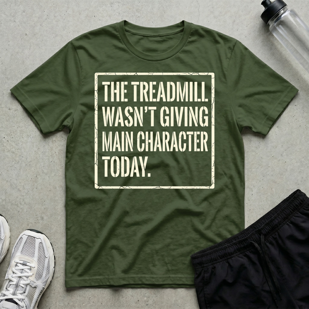 Cardio Treadmill Protagonist T-Shirt