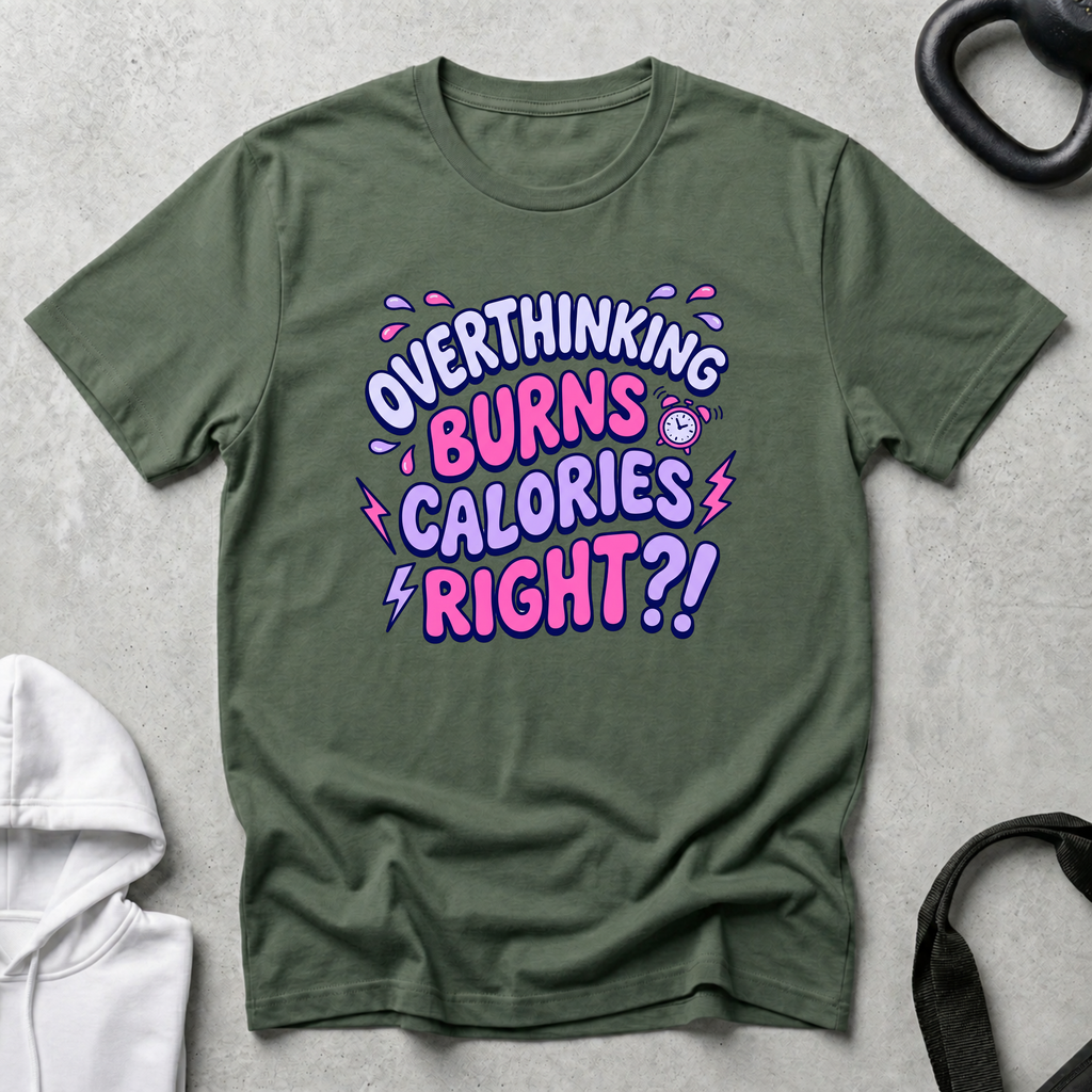 overthinking burn calories