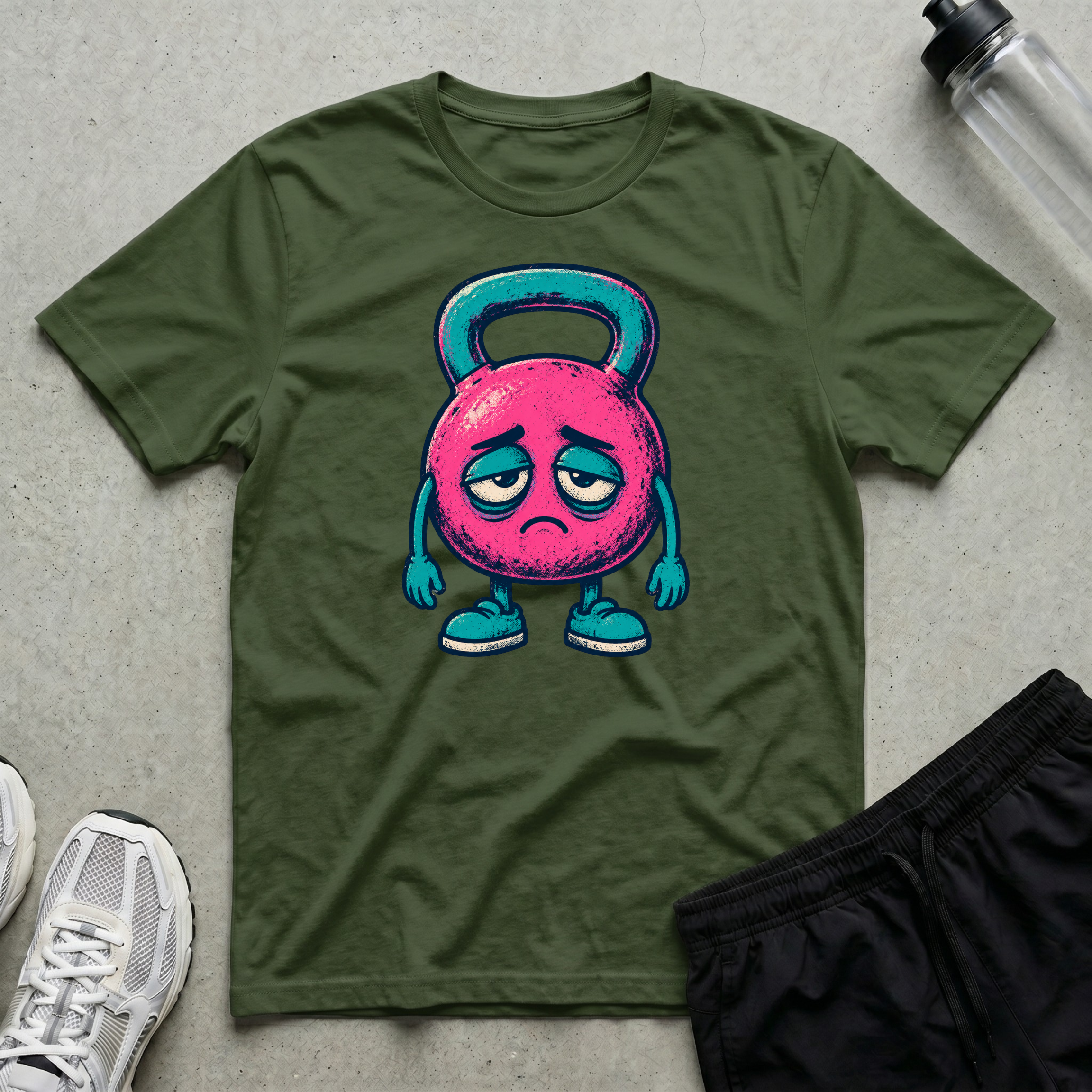 Sad Kettlebell T-Shirt