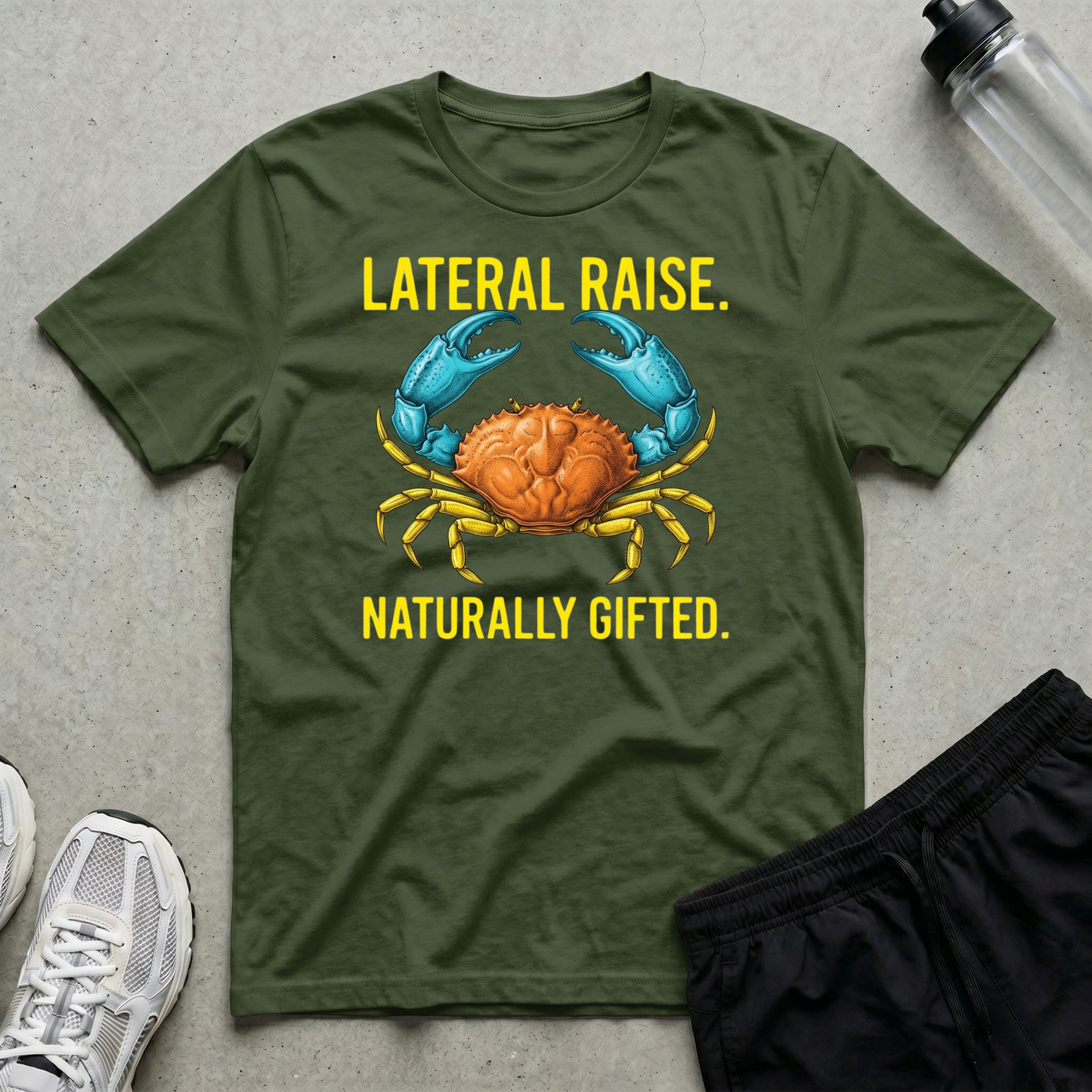 Crab Lateral Raise T-Shirt