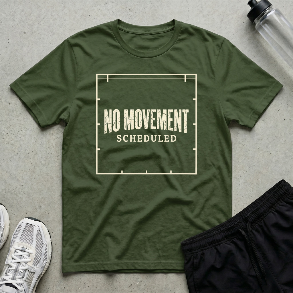 No Movement Scheduled T-Shirt