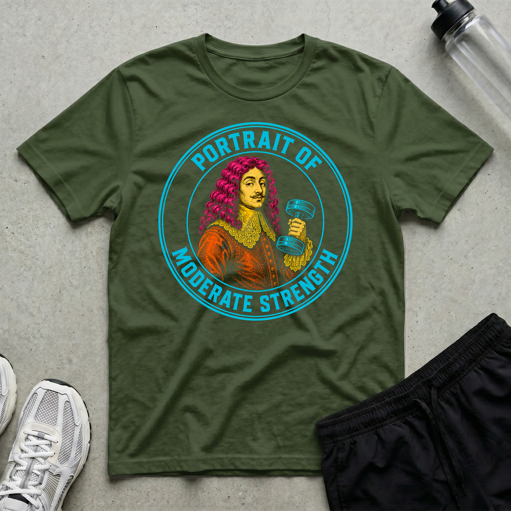 Portrait Of Moderate Strength T-Shirt