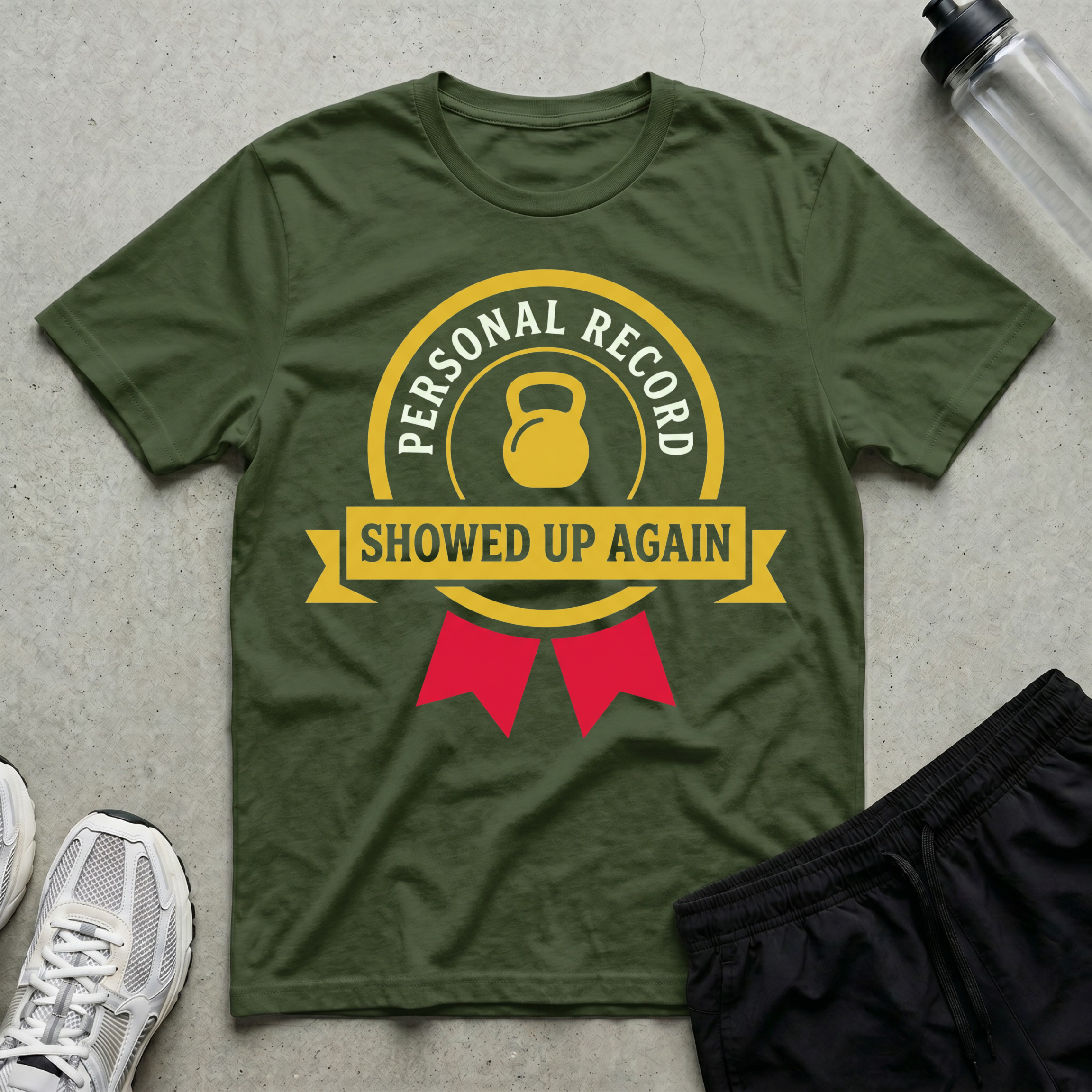 Showed Up Again T-Shirt
