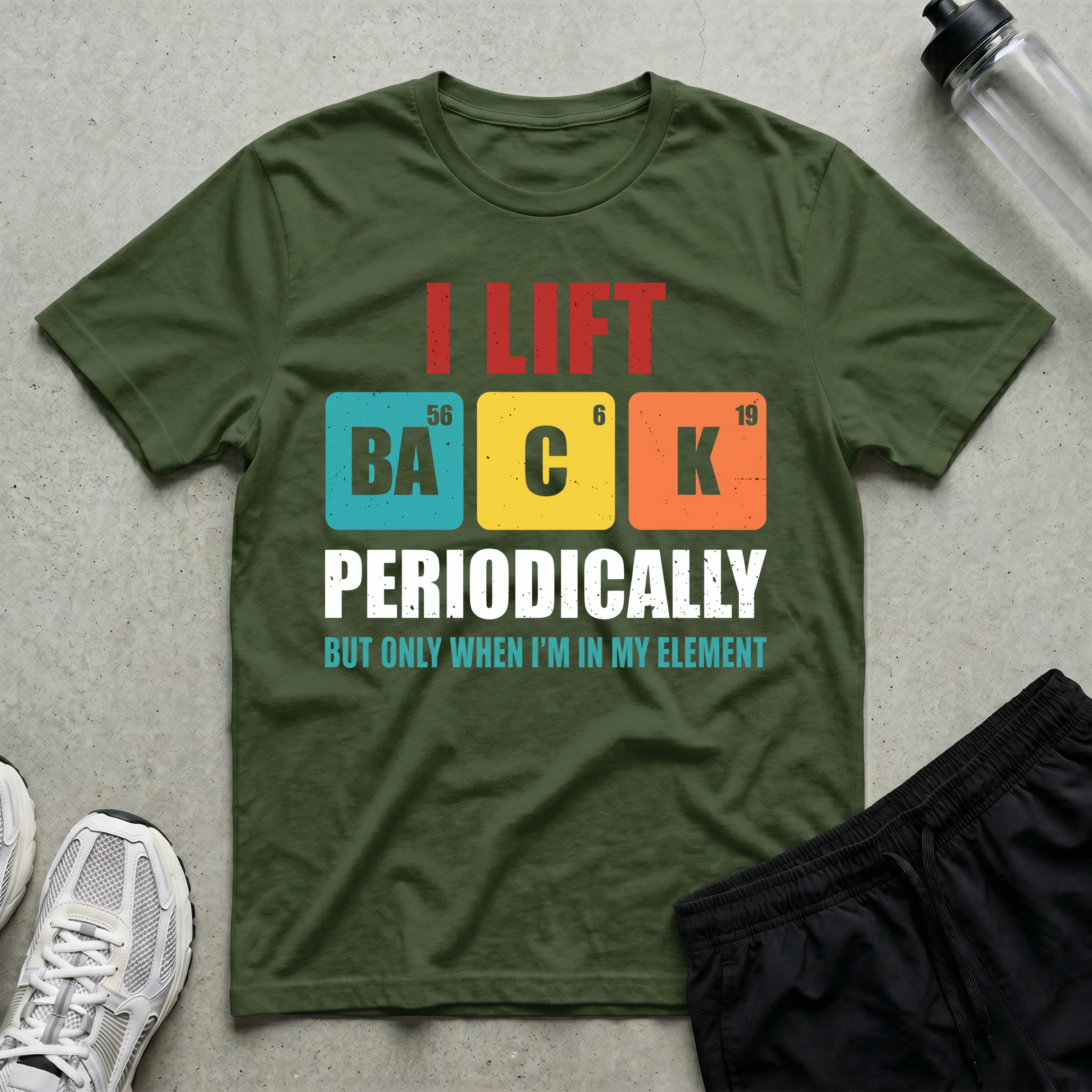 I Lift Back T-Shirt
