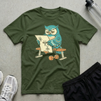 Upside Down Plan Owl T-Shirt