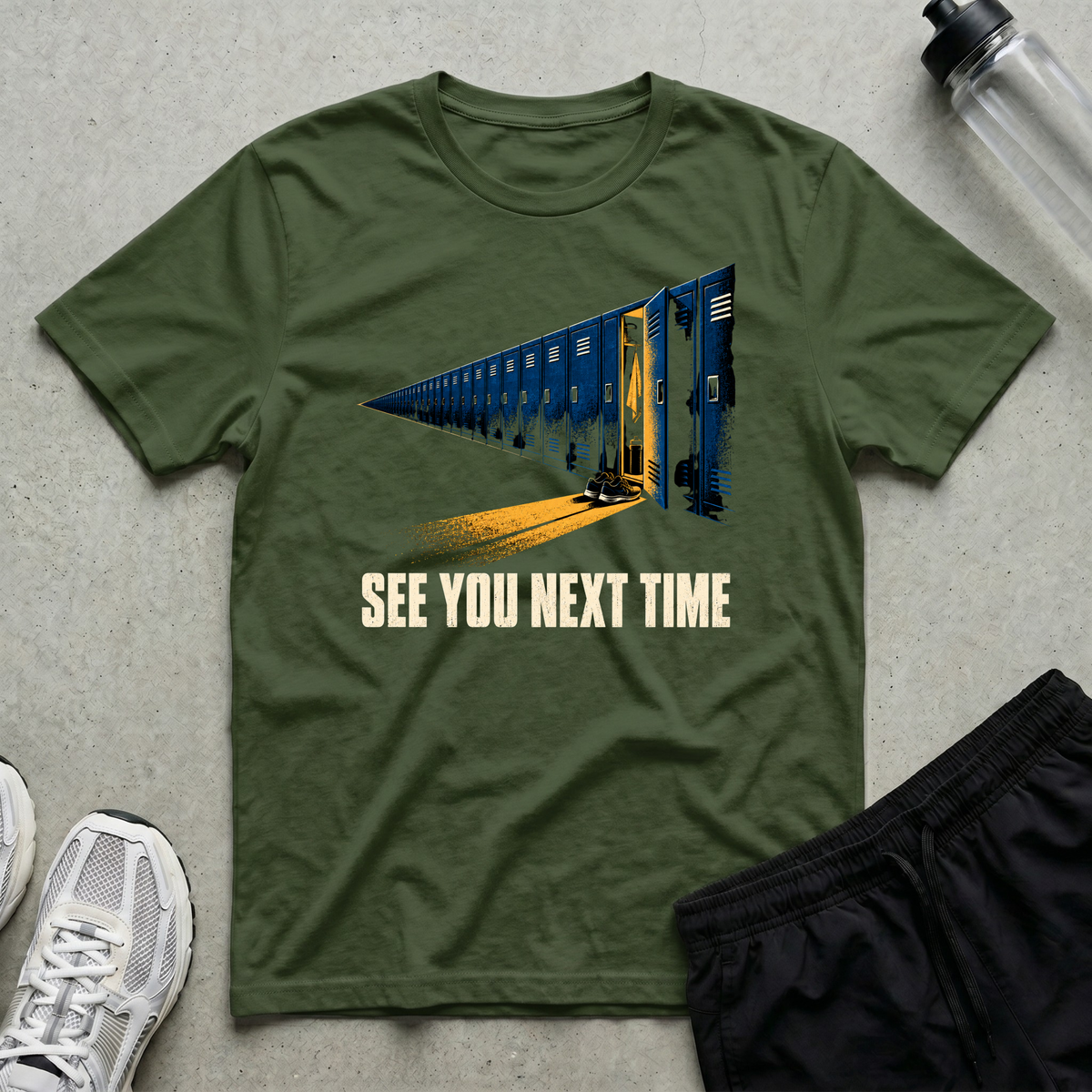 See Next Time T-Shirt - Military Green