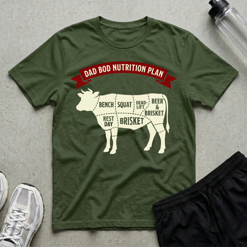 Dad Bod Nutrition Plan T-Shirt