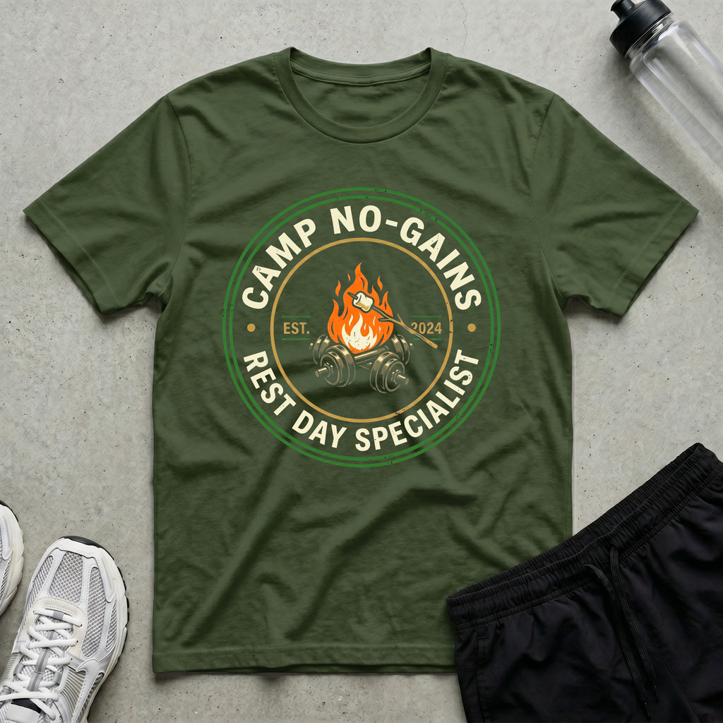 Camp No Gains T-Shirt