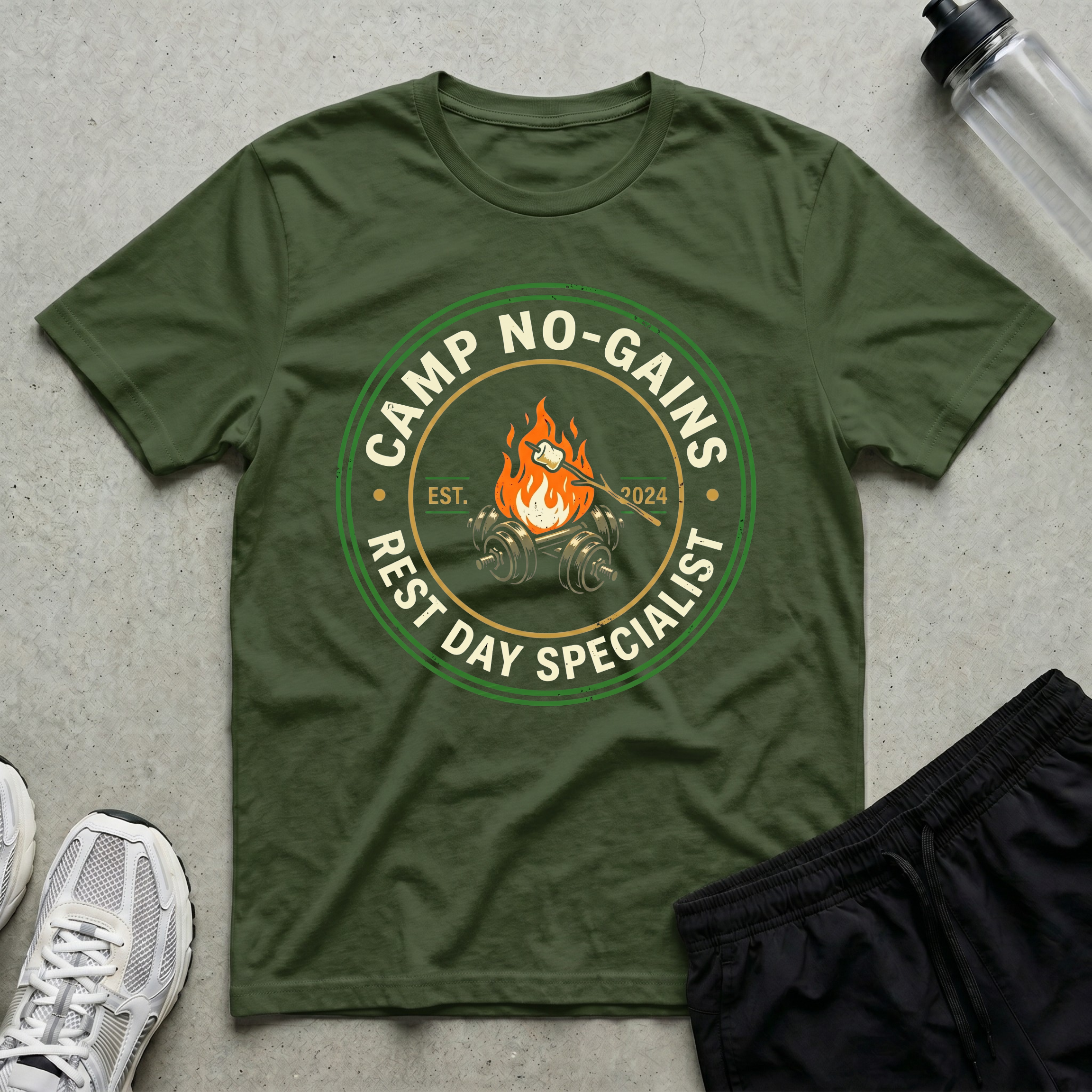 Camp No Gains T-Shirt