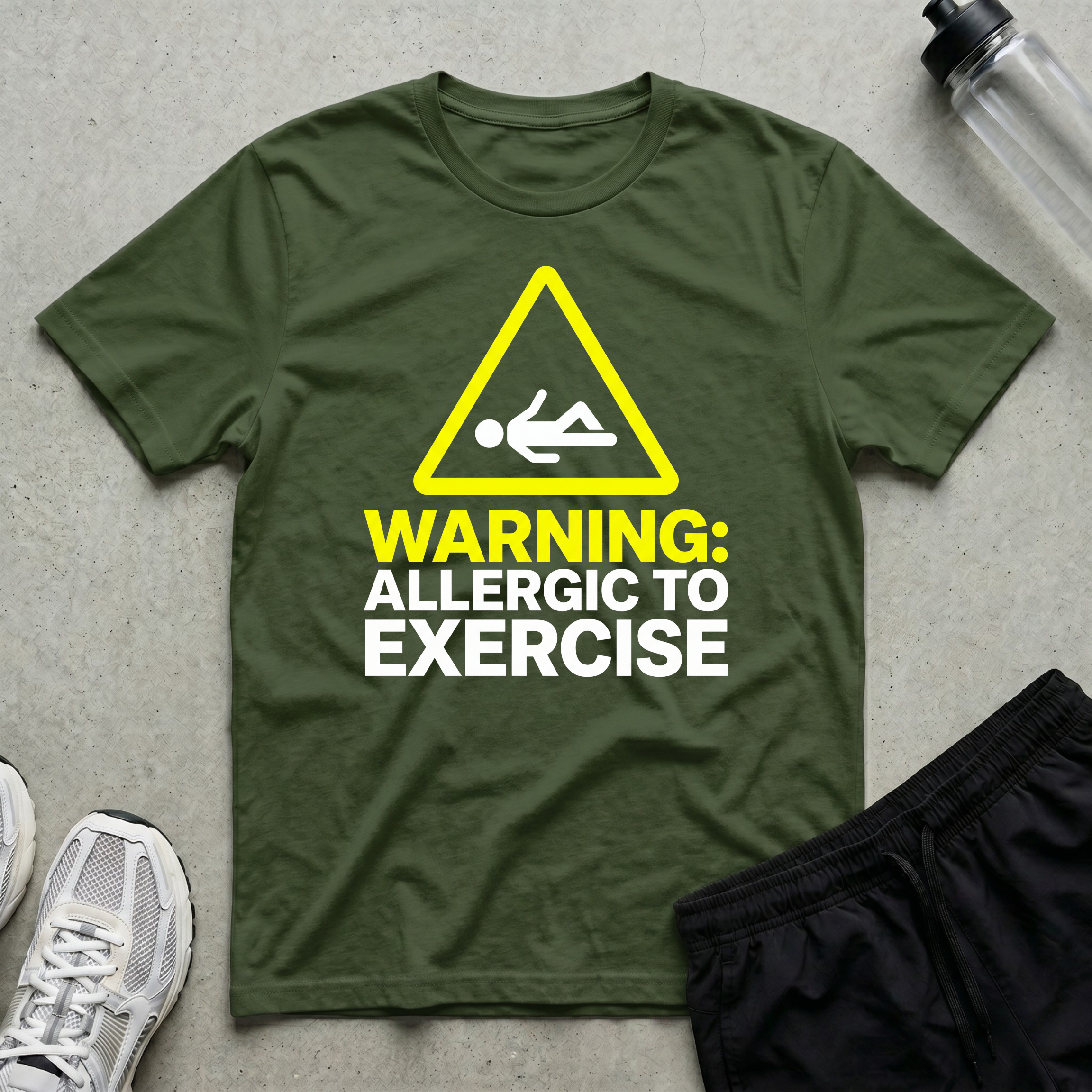 Allergic To Exercice T-Shirt