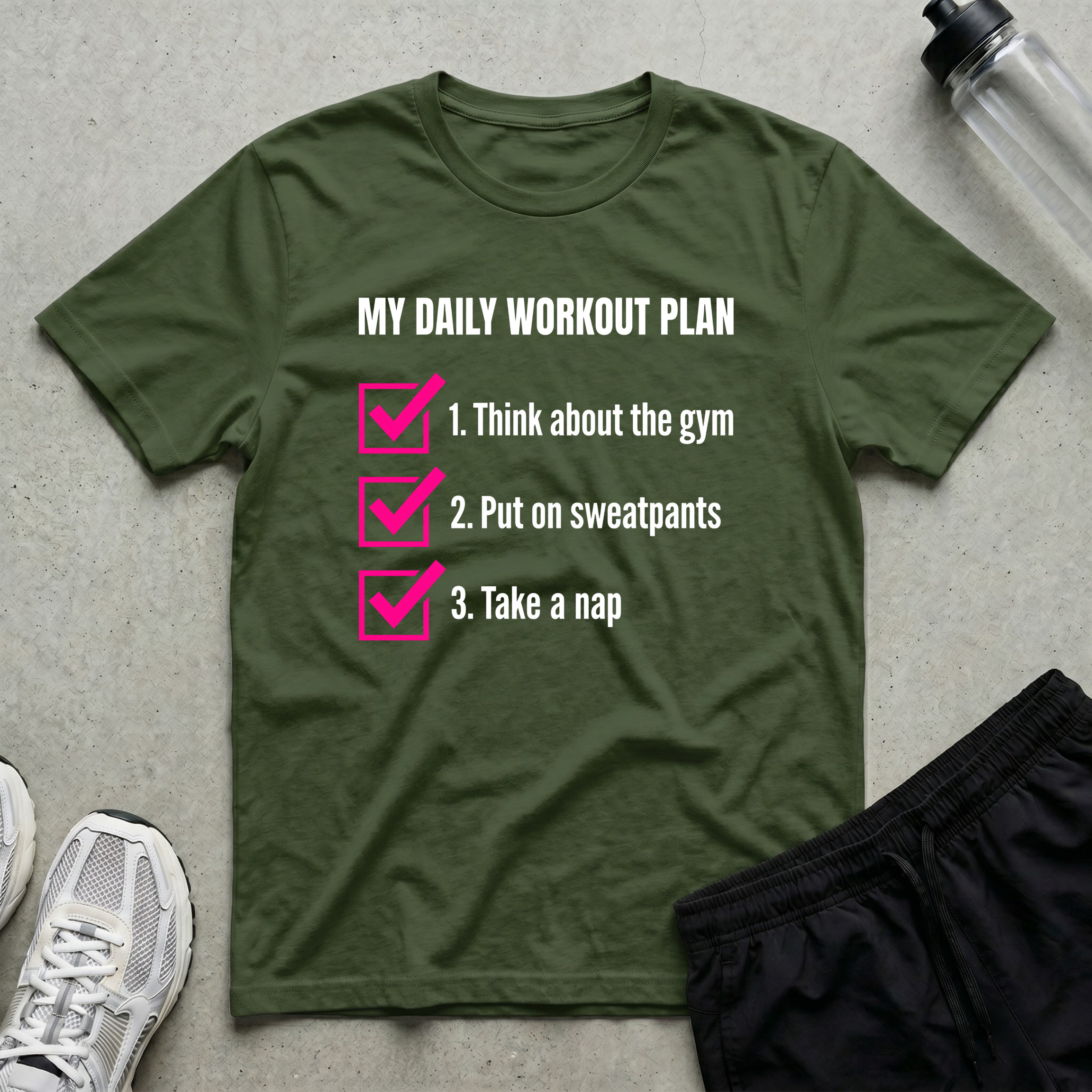 My Daily Workout Plan T-Shirt